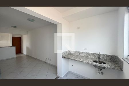 Sala  de apartamento à venda com 2 quartos, 60m² em Campestre, Santo André