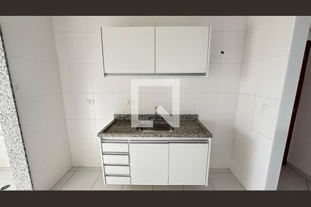 Cozinha de apartamento à venda com 2 quartos, 60m² em Campestre, Santo André