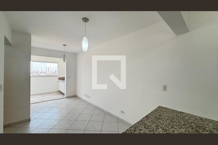 Sala de Jantar de apartamento à venda com 2 quartos, 60m² em Campestre, Santo André