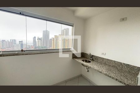 Sala  de apartamento à venda com 2 quartos, 60m² em Campestre, Santo André