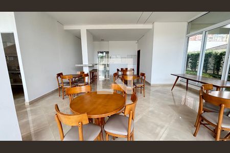 Área comum - Salão de festas de apartamento à venda com 2 quartos, 60m² em Campestre, Santo André