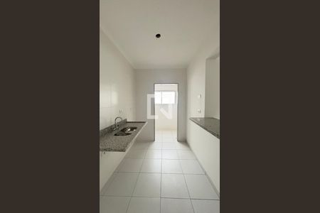 Cozinha de apartamento à venda com 2 quartos, 60m² em Campestre, Santo André