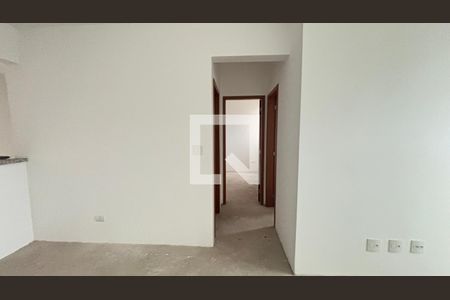 Sala  de apartamento à venda com 2 quartos, 60m² em Campestre, Santo André