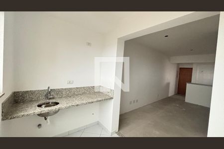 Sala  de apartamento à venda com 2 quartos, 60m² em Campestre, Santo André