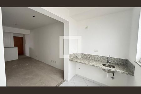 Sala de apartamento à venda com 2 quartos, 59m² em Campestre, Santo André