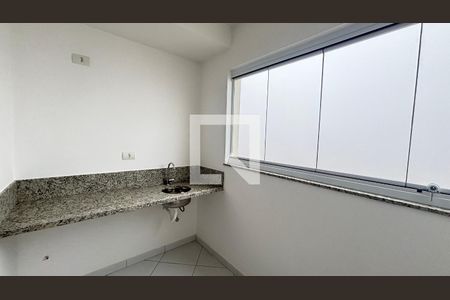 Sala de apartamento à venda com 2 quartos, 59m² em Campestre, Santo André