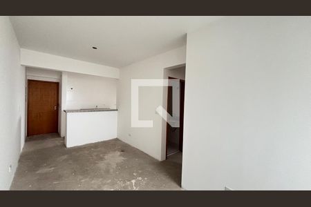 Sala  de apartamento à venda com 2 quartos, 60m² em Campestre, Santo André