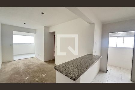 Sala de Jantar de apartamento à venda com 2 quartos, 60m² em Campestre, Santo André