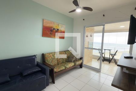 Sala de apartamento para alugar com 2 quartos, 76m² em Guilhermina, Praia Grande