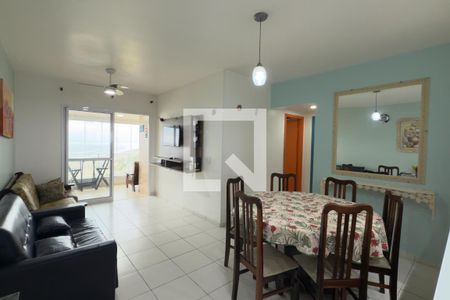 Sala de apartamento para alugar com 2 quartos, 76m² em Guilhermina, Praia Grande