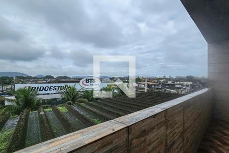 Varanda do Quarto de apartamento para alugar com 1 quarto, 40m² em Sítio Paecara (vicente de Carvalho), Guarujá