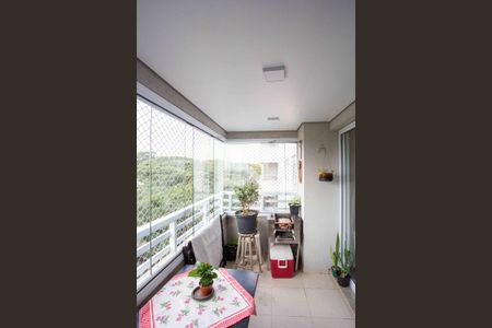 Varanda da Sala de apartamento à venda com 2 quartos, 65m² em Centro, Diadema