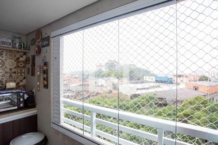 Varanda da Sala de apartamento à venda com 2 quartos, 65m² em Centro, Diadema