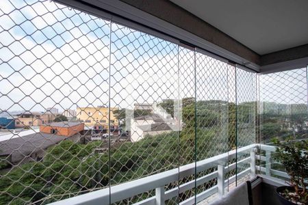 Varanda da Sala de apartamento à venda com 2 quartos, 65m² em Centro, Diadema