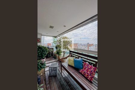 Varanda da Sala de apartamento à venda com 4 quartos, 228m² em Parque da Mooca, São Paulo