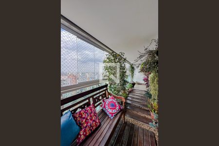 Varanda da Sala de apartamento à venda com 4 quartos, 228m² em Parque da Mooca, São Paulo