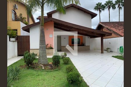 Fachada de casa de condomínio à venda com 3 quartos, 396m² em Residencial Quatro (alphaville), Santana de Parnaíba