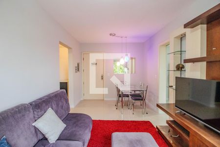 Sala de apartamento à venda com 1 quarto, 46m² em Passo D’areia, Porto Alegre