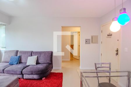 Sala de apartamento à venda com 1 quarto, 46m² em Passo D’areia, Porto Alegre
