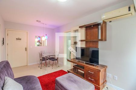 Sala de apartamento à venda com 1 quarto, 46m² em Passo D’areia, Porto Alegre