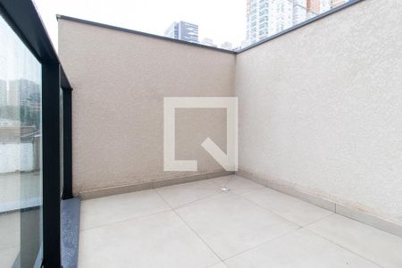 Varanda de kitnet/studio para alugar com 1 quarto, 21m² em Água Verde, Curitiba