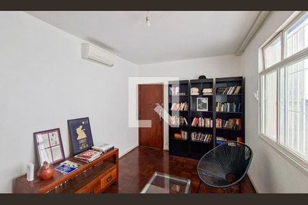 Sala de apartamento à venda com 3 quartos, 98m² em Serra, Belo Horizonte