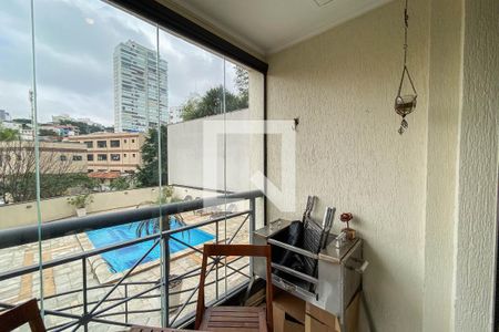 Varanda da Sala de apartamento à venda com 2 quartos, 53m² em Vila Mariana, São Paulo