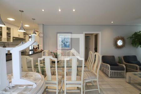 Sala de apartamento para alugar com 3 quartos, 170m² em Balneario Cidade Atlantica, Guarujá