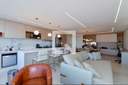 Sala de apartamento para alugar com 2 quartos, 89m² em Vila Augusta, Guarulhos