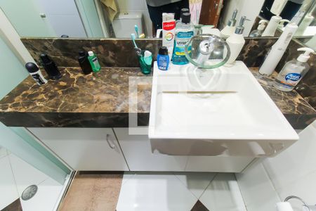 Banheiro da Suíte 1 de apartamento à venda com 3 quartos, 130m² em Mooca, São Paulo