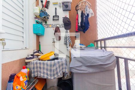 Área de Serviço de apartamento à venda com 2 quartos, 38m² em Vila Esperança, São Paulo