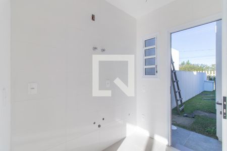 Cozinha de casa de condomínio à venda com 3 quartos, 92m² em Hípica, Porto Alegre