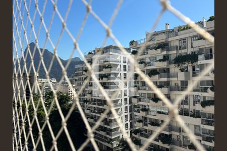 Quarto - vista para o Cristo redentor de apartamento à venda com 1 quarto, 23m² em Botafogo, Rio de Janeiro