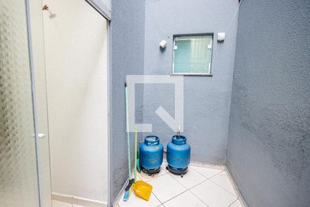 Área de Serviço de casa à venda com 2 quartos, 75m² em Jardim Ana Maria, Santo André