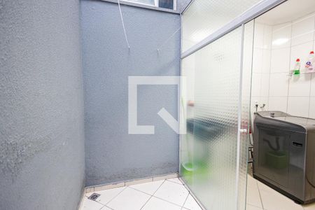 Área de Serviço de casa à venda com 2 quartos, 75m² em Jardim Ana Maria, Santo André