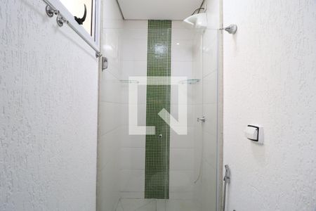 Banheiro da Suíte de apartamento para alugar com 2 quartos, 58m² em Daniel Fonseca, Uberlândia