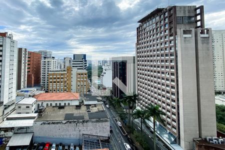 Vista da Sala de apartamento à venda com 1 quarto, 42m² em Bela Vista, São Paulo