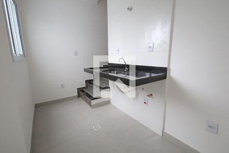 Cozinha de apartamento à venda com 2 quartos, 104m² em Vila Eldizia, Santo André