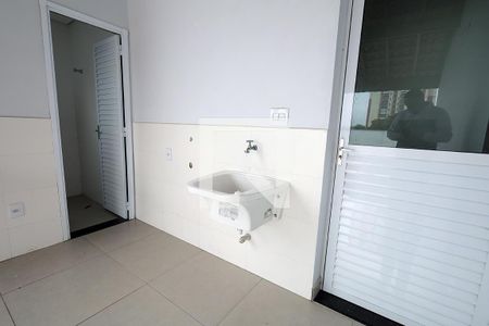 Área de Serviço de apartamento à venda com 2 quartos, 104m² em Vila Eldizia, Santo André