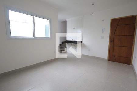 Sala de apartamento à venda com 2 quartos, 104m² em Vila Eldizia, Santo André