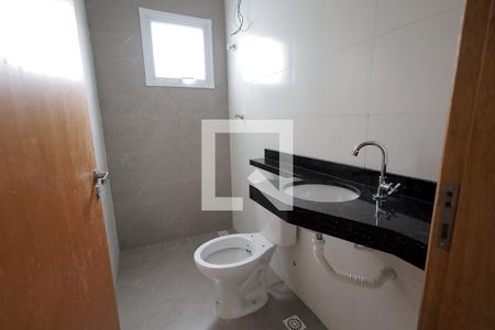 Banheiro de apartamento à venda com 2 quartos, 104m² em Vila Eldizia, Santo André