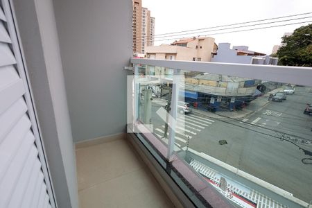 Sacada Suíte de apartamento à venda com 2 quartos, 104m² em Vila Eldizia, Santo André