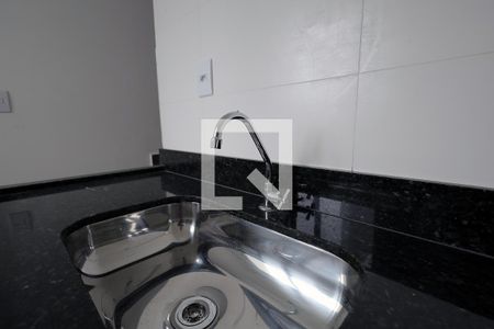 Cozinha de apartamento à venda com 2 quartos, 104m² em Vila Eldizia, Santo André
