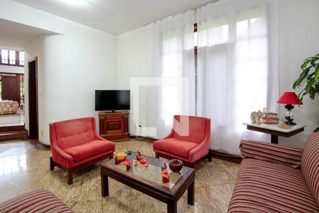 Sala de TV de casa à venda com 4 quartos, 583m² em Barra da Tijuca, Rio de Janeiro