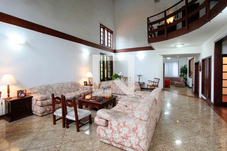 Sala de casa à venda com 4 quartos, 583m² em Barra da Tijuca, Rio de Janeiro