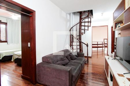 Sala intima de casa à venda com 4 quartos, 583m² em Barra da Tijuca, Rio de Janeiro