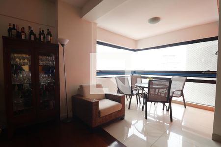 Varanda da Sala de apartamento à venda com 3 quartos, 165m² em Jardim, Santo André