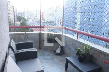 Varanda da Sala de apartamento à venda com 4 quartos, 220m² em Santo Antônio, São Caetano do Sul