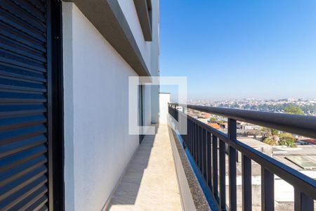 Varanda da Sala de apartamento à venda com 2 quartos, 59m² em Vila Jacuí, São Paulo