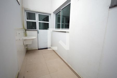 Área de Serviço de apartamento à venda com 2 quartos, 49m² em Vila Eldizia, Santo André